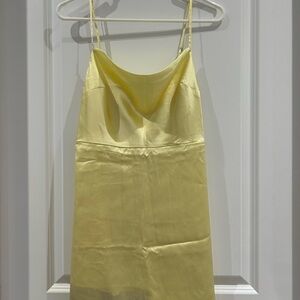 Hollister Yellow Mini Dress